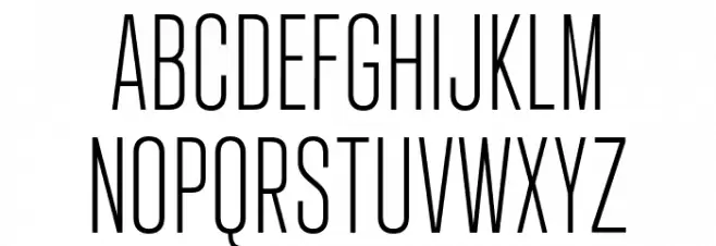 Landasans Ultra Light Schriftart Groß