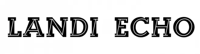 Landi_Echo  免费字体下载