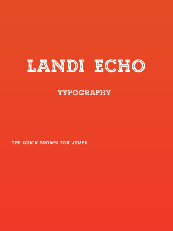 Landi_Echo Poster
