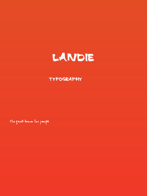 Landie Poster