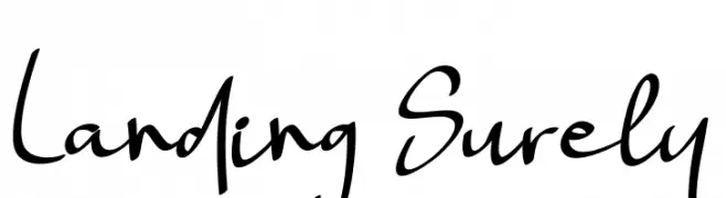 Landing Surely  Fuentes Gratis Descargar