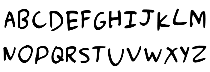 Landish Regular Font UPPERCASE