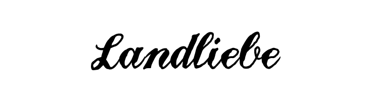 Landliebe Font