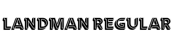 Landman Regular  Frei Schriftart Herunterladen