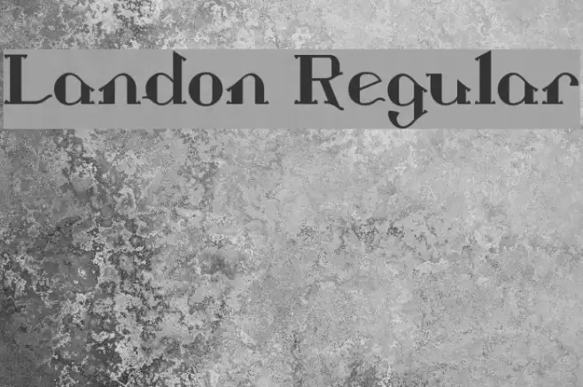 Landon Regular Example 1