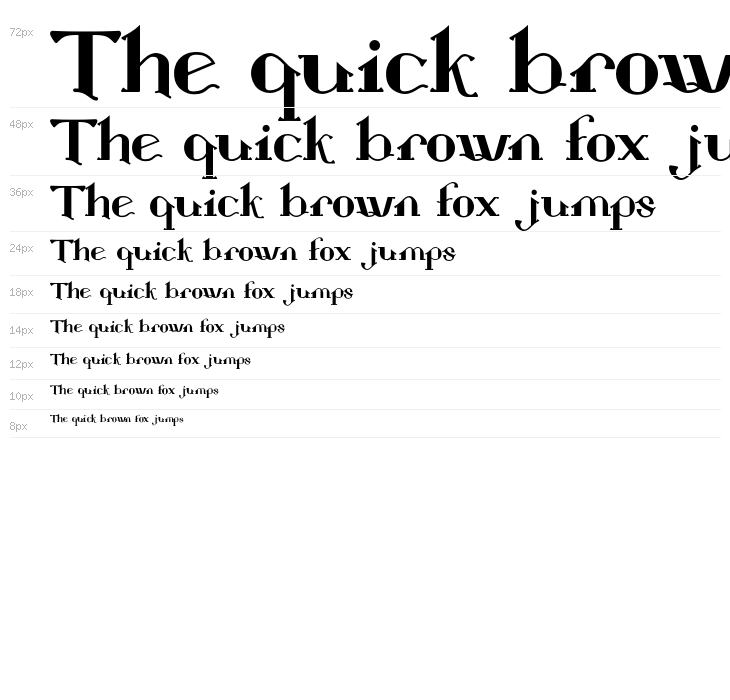 Landon Regular Waterfall