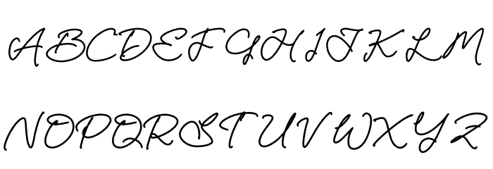 Landon Slatten Schriftart Groß