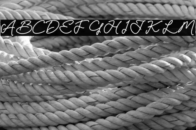 Landon Slatten Font examples