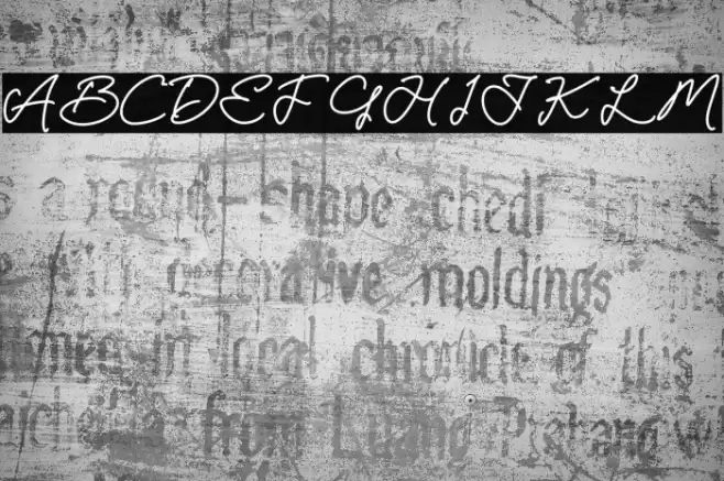 Landon Slatten Font examples