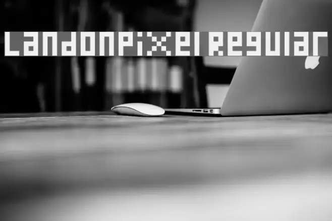 LandonPixel Regular Font examples