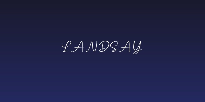 Landsay Social Header