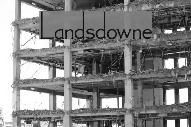 Landsdowne Example 1
