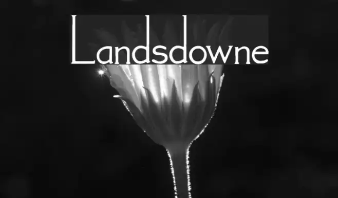 Landsdowne Example 3