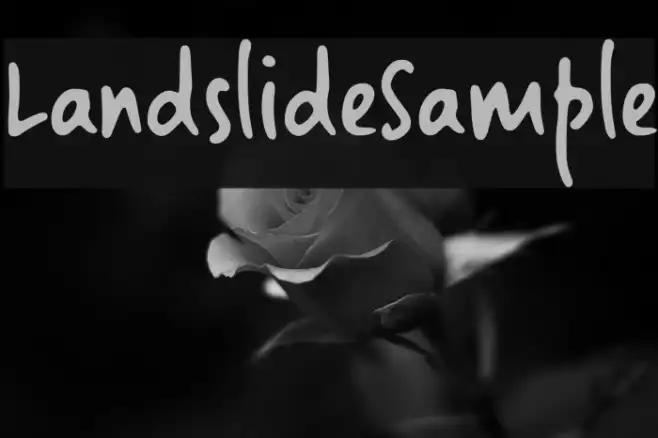 LandslideSample Example 3