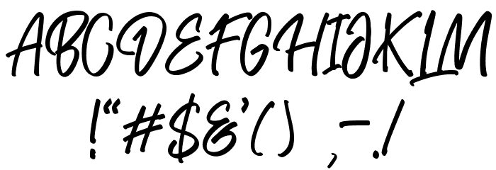 Landy Notes Font OTHER CHARS