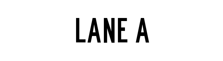 Lane A  baixar fontes gratis