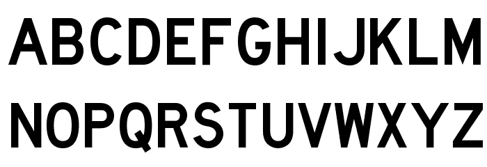 Lane C Font LOWERCASE