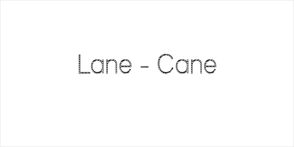 Lane - Cane Logo