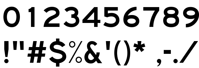 Lane D Font OTHER CHARS
