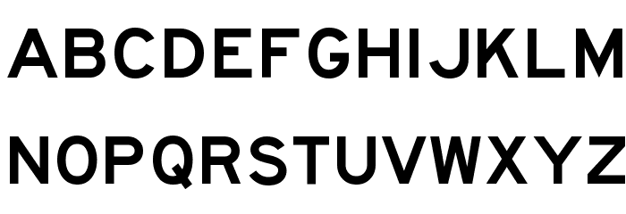 Lane D Font LOWERCASE