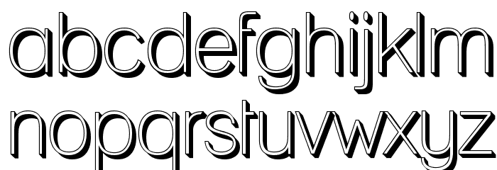 Lane Posh Light Font LOWERCASE