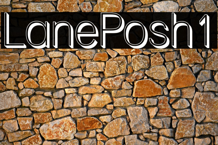 Lane - Posh1 Example 2