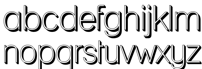 Lane - Posh Font LOWERCASE