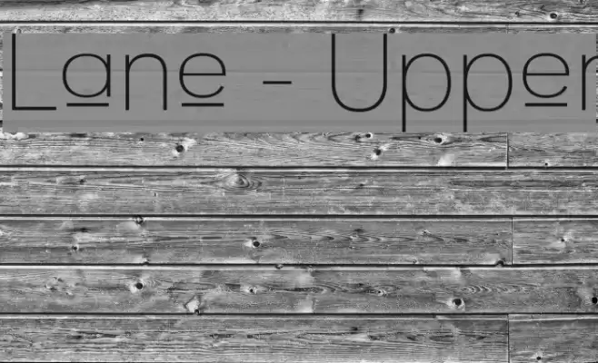 Lane - Upper Fonte examples