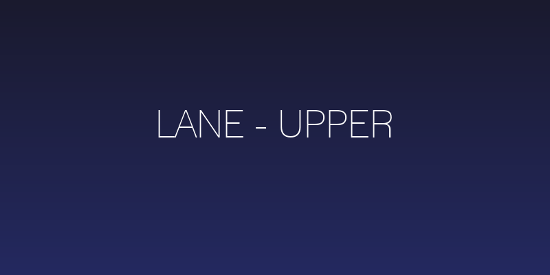 Lane - Upper Social Header
