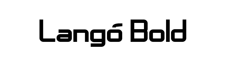 Langó Bold Font