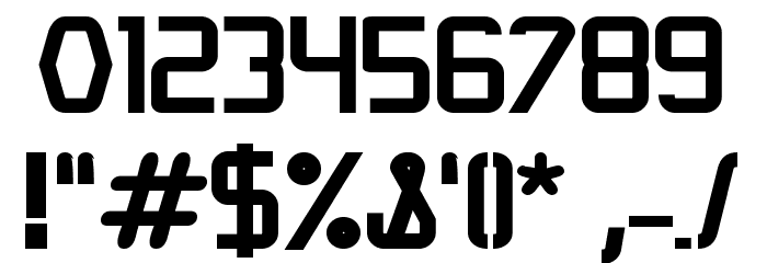 Langó Bold Font OTHER CHARS