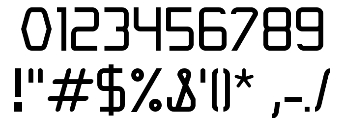 Langó Normal Font OTHER CHARS