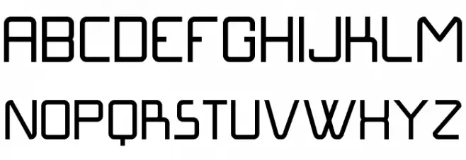 Langó Normal Schriftart Groß