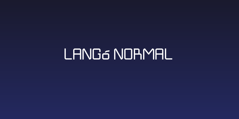 Langó Normal Social Header