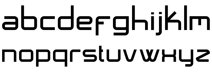 Langó Normal Font LOWERCASE
