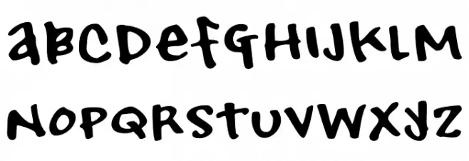 Langbourne-Demo 字体 小写
