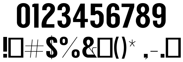Langdon Font OTHER CHARS