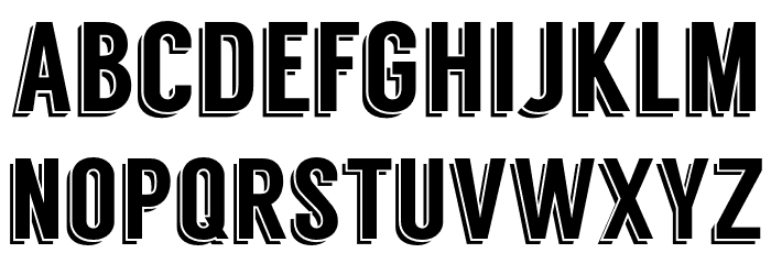 Langdon Font LOWERCASE