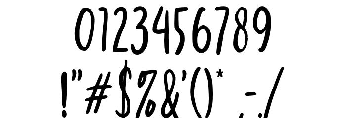 Langgom-Regular Schriftart Anderer Schreiben