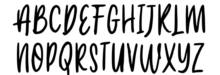 Langgom-Regular Schriftart Groß