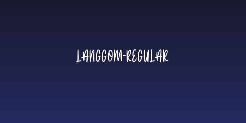 Langgom-Regular Social Header