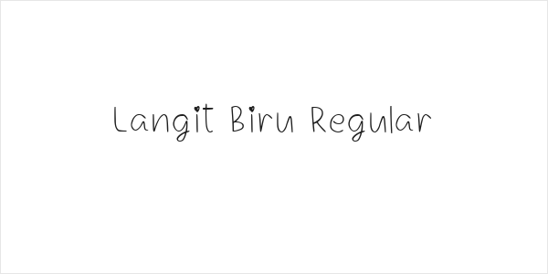 Langit Biru Regular Logo