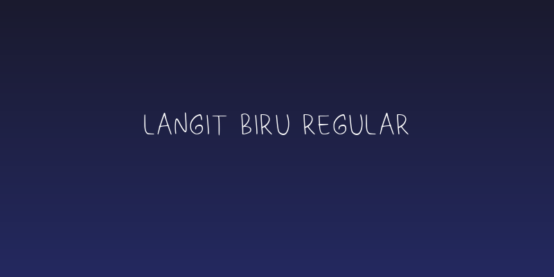 Langit Biru Regular Social Header