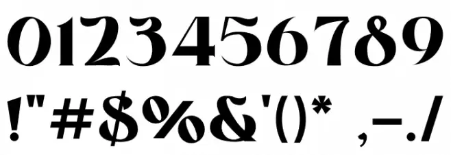 Langita Personal Used Font OTHER CHARS