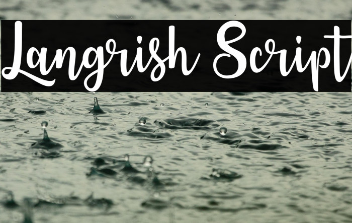 Langrish Script Example 2