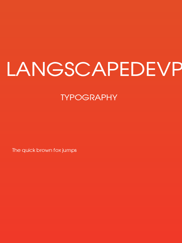 LangscapeDevPoojaNormal Poster