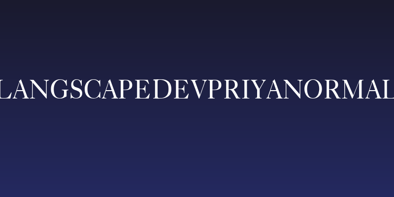 LangscapeDevPriyaNormal Social Header