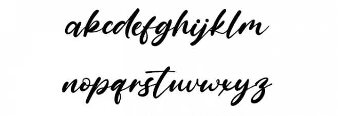 LanitosFalls Caratteri MINUSCOLO