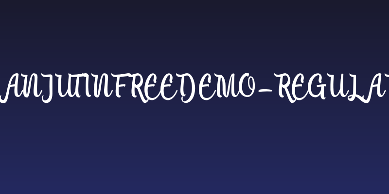 LanjutinFreeDemo-Regular Social Header