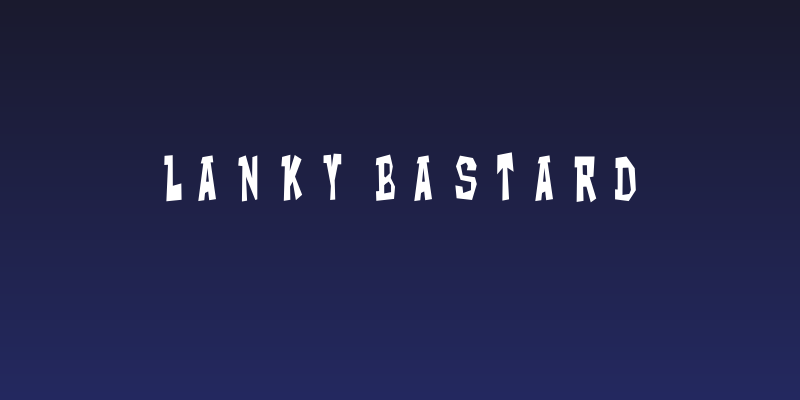 Lanky Bastard Social Header